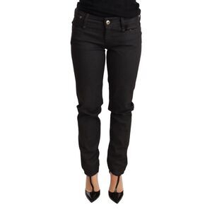 Ermanno Scervino Straight Leg Jeans Women Black Jeans & Pants